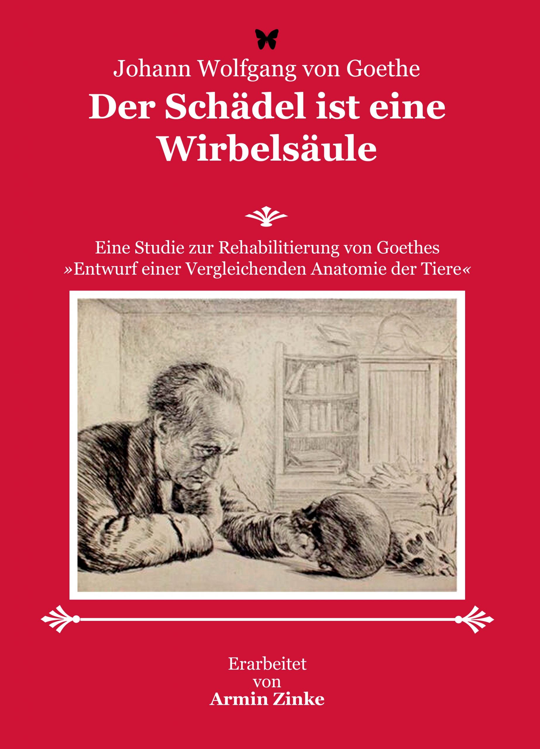 goethe der schaedel ist eine wirbelsäule vorderseite
